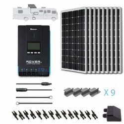 FLEXIBLE 12V 500W RV Solar Kit with Installation Included