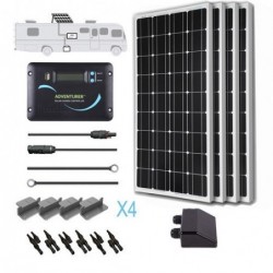 Renogy 12V 600W RV Solar Kit / Renogy 3000W Pure-Sine Inverter / 30A Transfer Switch with Installation Included