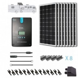 Renogy 12V 1200W RV Solar Kit / Renogy 3000W Pure-Sine Inverter / 30A Transfer Switch with Installation Included